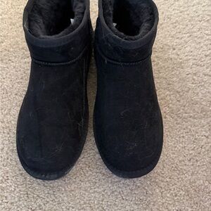 Black Suede Ankle Boots